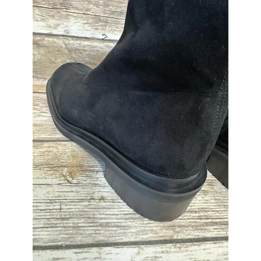 By FAR Kah Stretch Suede Bootie size 6.5